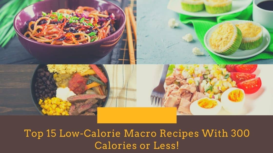 Top 15 Low-Calorie Macro Recipes With 300 Calories or Less!