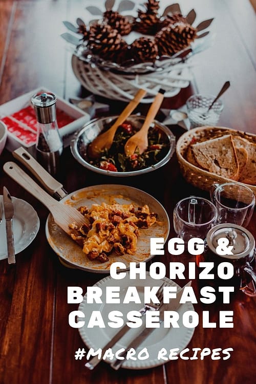 Egg & Chorizo Breakfast Casserole
