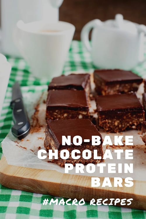 No-Bake Chocolate Protein Bars
