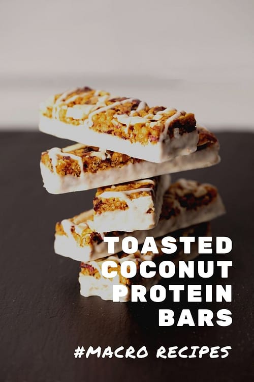 Toasted Coconut Protein Bars