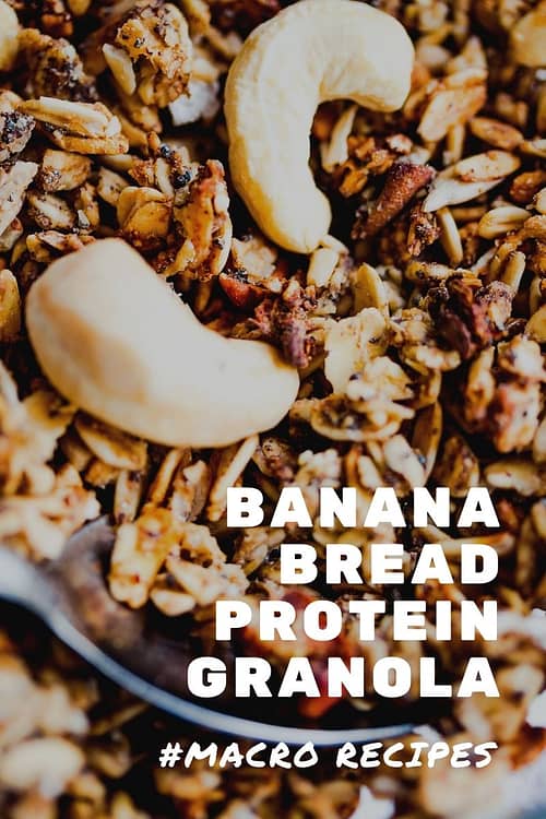 Banana Bread Protein Granola