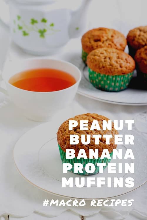 Peanut Butter Banana Protein Muffins