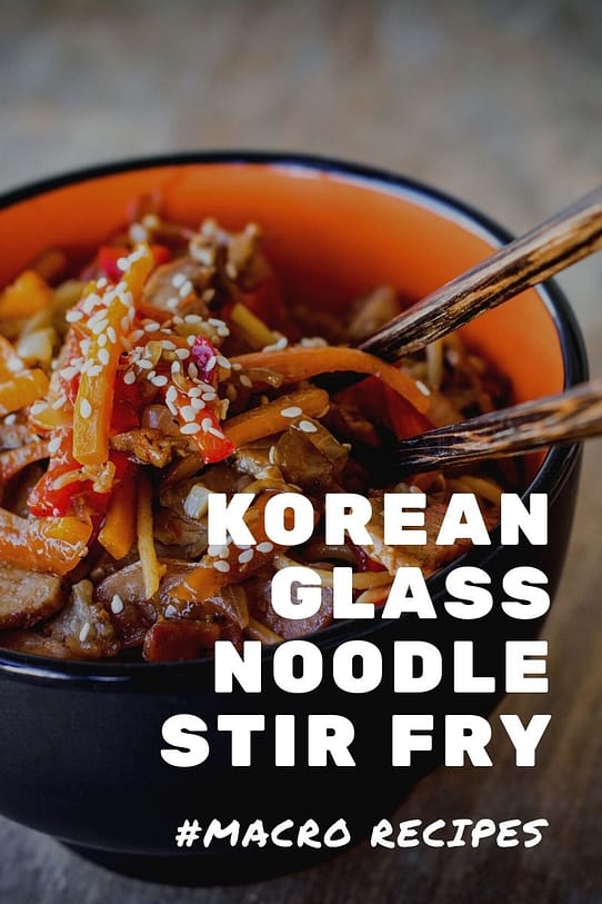 Korean Glass Noodle Stir Fry