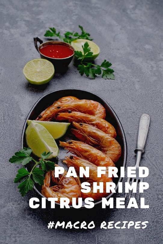 Pan Fried Shrimp Citrus Meal