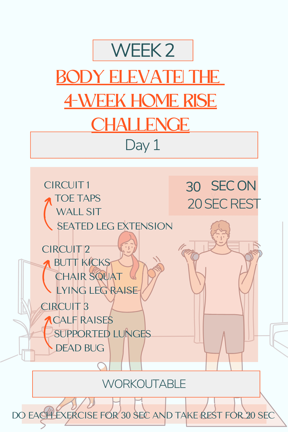 Body Elevate| The 4-Week Home Rise Challenge